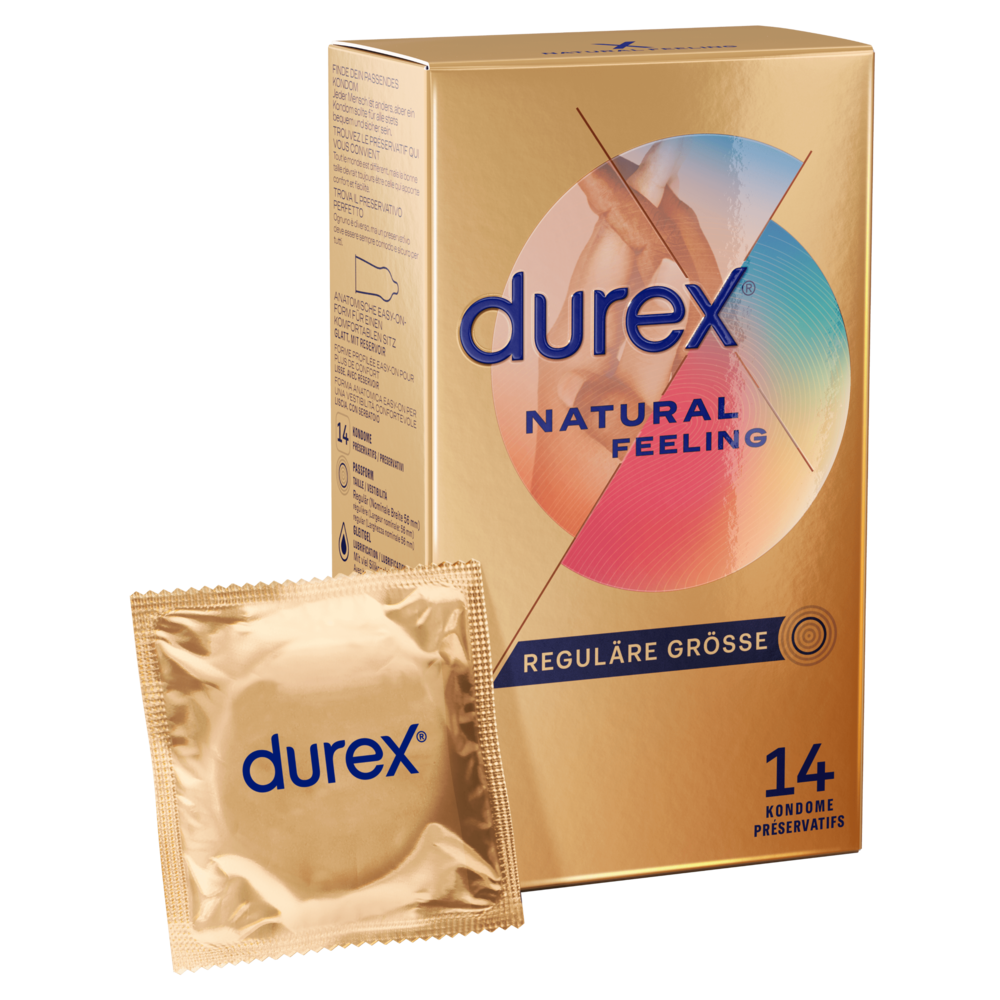 Durex Natural Feeling, 14 Kondome