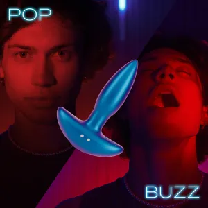 [NEU] POP & BUZZ – Vibrierender Anal-Plug