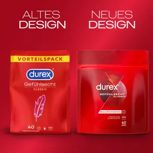 Durex Gefühlsecht Kondome 40 Stück