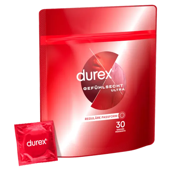 Durex Gefühlsecht Ultra, 30 Kondome
