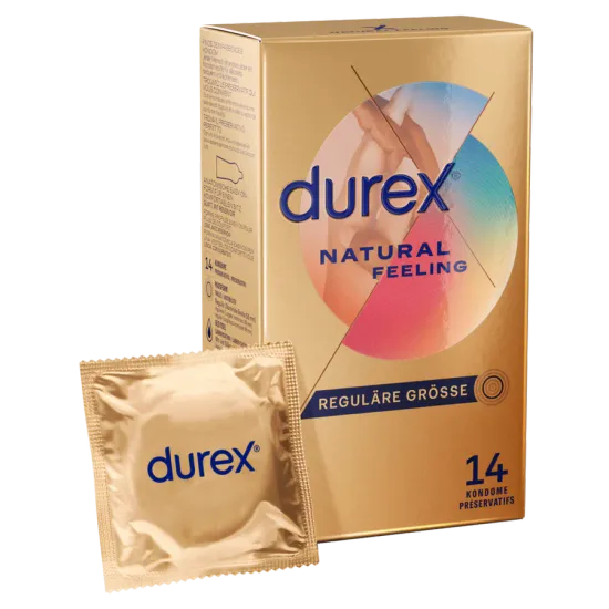Durex Natural Feeling, 14 Kondome