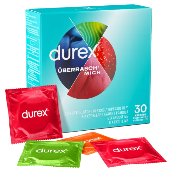 Durex Überrasch Mich, 30 Kondome