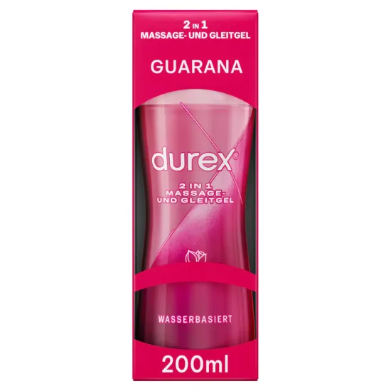 Durex Massage 2in1 Gleitgel Guarana, 200ml