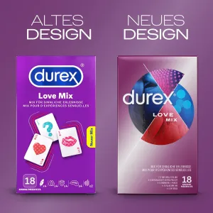 Durex Love Mix, 18 Kondome