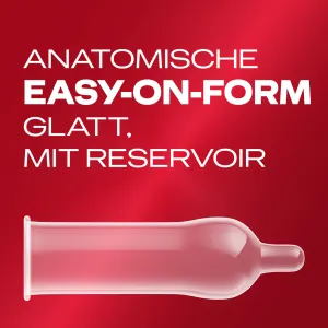 Anatomische easy-on-form glatt, mit reservoir