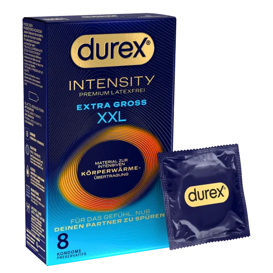 Durex Intensity XXL, 8 Kondome