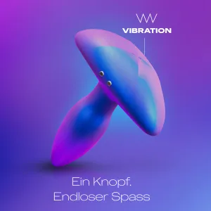[NEU] POP & BUZZ – Vibrierender Anal-Plug