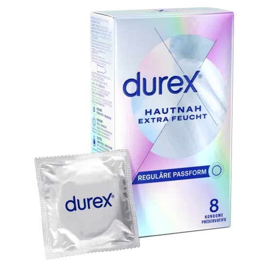 Durex Hautnah Extra Feucht 8 Kondome