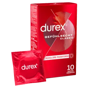 Durex Gefühlsecht Classic, 10 Kondome