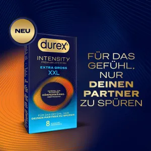 Durex Intensity XXL, 8 Kondome